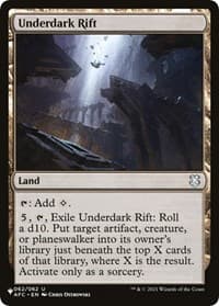 Underdark Rift - The List Reprints - Magic: The Gathering card