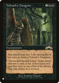 Volrath's Dungeon - The List Reprints - Magic: The Gathering card