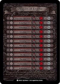 Dragons of Legend Invocation Placeholder Card - Uprising - Flesh and Blood TCG card