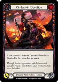 Cinderskin Devotion (Yellow) - Uprising - Flesh and Blood TCG card