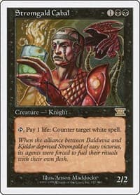 Stromgald Cabal - Classic Sixth Edition - Magic: The Gathering card