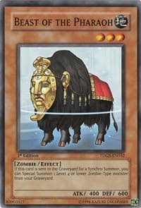 Beast of the Pharaoh - The Duelist Genesis - YuGiOh card