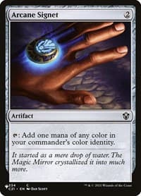 Arcane Signet (C21) - The List Reprints - Magic: The Gathering card