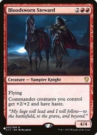 Bloodsworn Steward - The List Reprints - Magic: The Gathering card