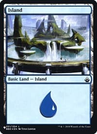 Island (BBD) - The List Reprints - Magic: The Gathering card