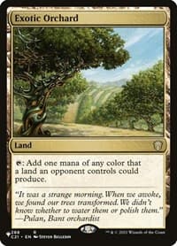 Exotic Orchard (C21) - The List Reprints - Magic: The Gathering card