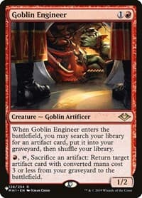 Goblin Engineer - The List Reprints - Magic: The Gathering card