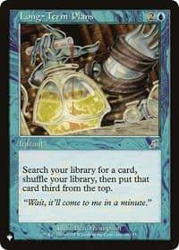 Long-Term Plans - The List Reprints - Magic: The Gathering card