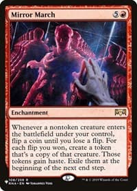 Mirror March - The List Reprints - Magic: The Gathering card