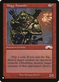 Mogg Assassin - The List Reprints - Magic: The Gathering card