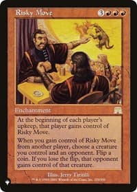 Risky Move - The List Reprints - Magic: The Gathering card