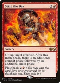 Seize the Day - The List Reprints - Magic: The Gathering card