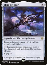 Shadowspear - The List Reprints - Magic: The Gathering card