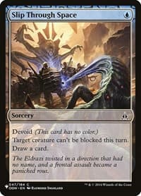 Slip Through Space - The List Reprints - Magic: The Gathering card
