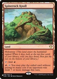 Spinerock Knoll (C20) - The List Reprints - Magic: The Gathering card