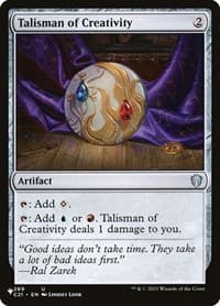 Talisman of Creativity - The List Reprints - Magic: The Gathering card