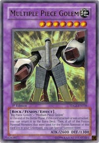 Multiple Piece Golem - The Duelist Genesis - YuGiOh card