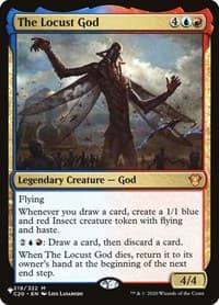The Locust God - The List Reprints - Magic: The Gathering card