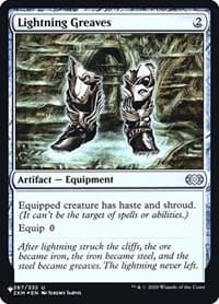 Lightning Greaves (2XM) - The List Reprints - Magic: The Gathering card