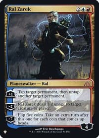 Ral Zarek - The List Reprints - Magic: The Gathering card