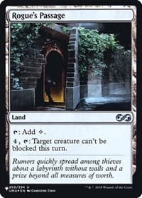 Rogue's Passage (UMA) - The List Reprints - Magic: The Gathering card