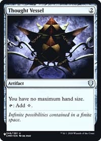Thought Vessel (CMR) - The List Reprints - Magic: The Gathering card