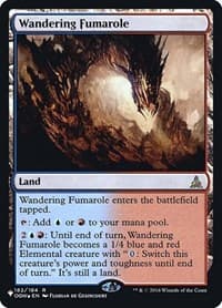 Wandering Fumarole - The List Reprints - Magic: The Gathering card