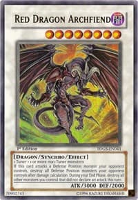 Red Dragon Archfiend - The Duelist Genesis - YuGiOh card