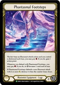 Phantasmal Footsteps (Golden) - FAB019 - Flesh and Blood: Promo Cards - Flesh and Blood TCG card