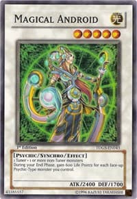 Magical Android - The Duelist Genesis - YuGiOh card