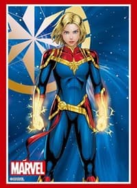 Bushiroad Sleeve Collection HG Vol.3244: Marvel - Captain Marvel (75-Pack) - Bushiroad Card Sleeves - Card Sleeves card