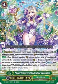 Flower Princess of Dedication, Robertina - D-PS01: P Clan Collection 2022 - Cardfight Vanguard card