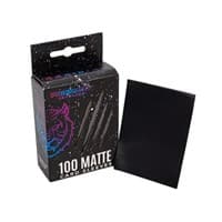 Standard Matte Sleeves - Black / Obsidian (100-Pack) - Prismatic Defender Card Sleeves - Card Sleeves card
