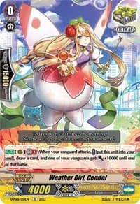 Weather Girl, Cendol - D-PS01: P Clan Collection 2022 - Cardfight Vanguard card