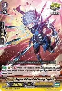 Dagger of Peaceful Passing, Pryderi - D-PS01: P Clan Collection 2022 - Cardfight Vanguard card