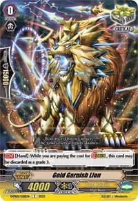 Gold Garnish Lion - D-PS01: P Clan Collection 2022 - Cardfight Vanguard card