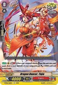 Dragon Dancer, Tiqla - D-PS01: P Clan Collection 2022 - Cardfight Vanguard card
