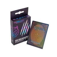 Holographic Perfect Fits - Oracle (100-Pack) - Prismatic Defender Card Sleeves - Card Sleeves card