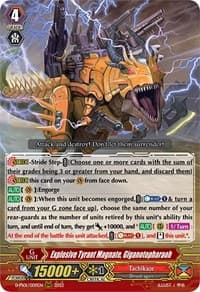 Explosive Tyrant Magnate, Giganotopharaoh - D-PS01: P Clan Collection 2022 - Cardfight Vanguard card