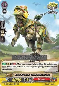 Raid Dragon, Guerillapsittaco - D-PS01: P Clan Collection 2022 - Cardfight Vanguard card
