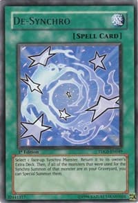 De-Synchro - The Duelist Genesis - YuGiOh card
