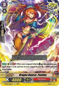Dragon Dancer, Paulina - D-PS01: P Clan Collection 2022 - Cardfight Vanguard card
