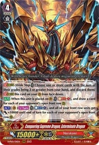 Conquering Supreme Dragon, Exterminate Dragon - D-PS01: P Clan Collection 2022 - Cardfight Vanguard card