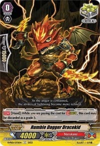 Rumble Dagger Dracokid - D-PS01: P Clan Collection 2022 - Cardfight Vanguard card