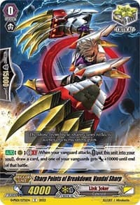 Sharp Points of Breakdown, Vandal Sharp - D-PS01: P Clan Collection 2022 - Cardfight Vanguard card