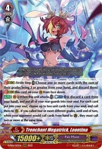Trenchant Megatrick, Leontina - D-PS01: P Clan Collection 2022 - Cardfight Vanguard card