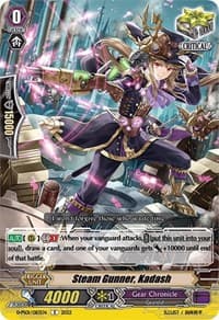 Steam Gunner, Kadash - D-PS01: P Clan Collection 2022 - Cardfight Vanguard card