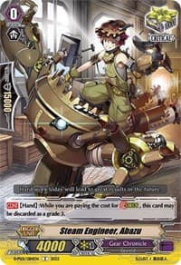 Steam Engineer, Abazu - D-PS01: P Clan Collection 2022 - Cardfight Vanguard card
