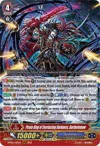 Pirate King of Everlasting Darkness, Bartholomew - D-PS01: P Clan Collection 2022 - Cardfight Vanguard card