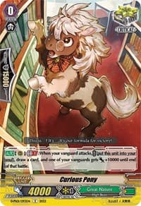 Curious Pony - D-PS01: P Clan Collection 2022 - Cardfight Vanguard card